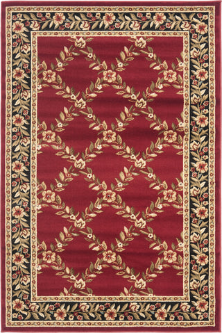 Safavieh Lyndhurst LNH557 Red/Black Area Rug main image