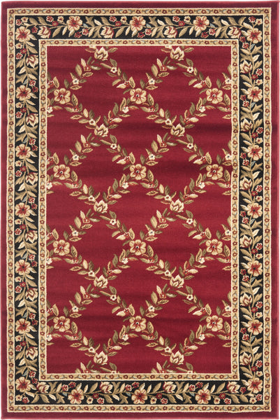 Safavieh Lyndhurst LNH557 Red/Black Area Rug – Incredible Rugs and Decor