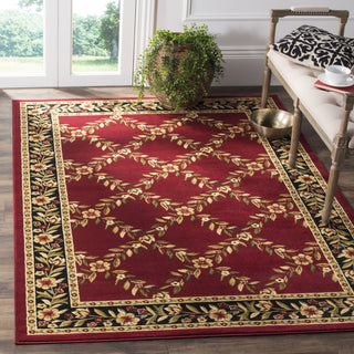 Safavieh Lyndhurst LNH557 Red/Black Area Rug 