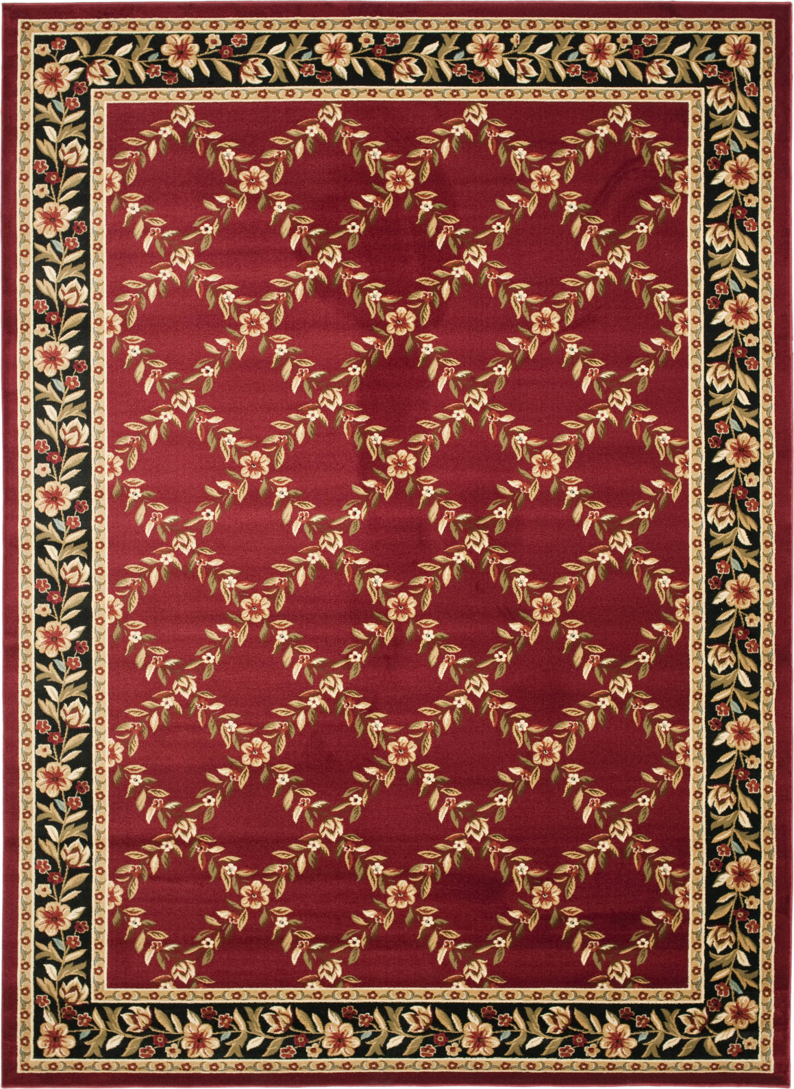 Safavieh Lyndhurst LNH557 Red/Black Area Rug – Incredible Rugs and Decor