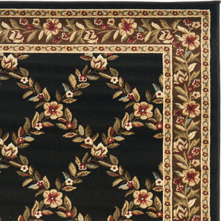 Safavieh Lyndhurst LNH557 Black/Brown Area Rug 