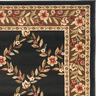 Safavieh Lyndhurst LNH557 Black/Brown Area Rug 