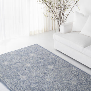 Safavieh Lauren Ralph Etienne Blue/Ivory Area Rug Room Scene Feature