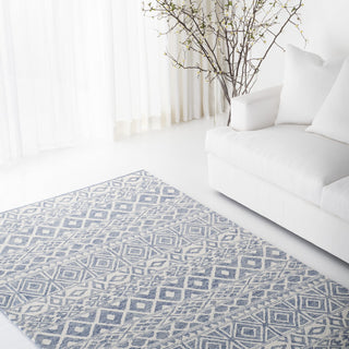 Safavieh Lauren Ralph Theresa Ivory/Blue Area Rug Room Scene Feature