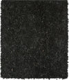 Safavieh Leather Shag LSG511 Black Area Rug 6' Square