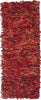 Safavieh Leather Shag LSG511 Red Area Rug 