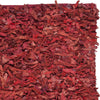 Safavieh Leather Shag LSG511 Red Area Rug 