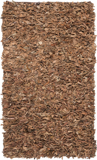 Safavieh Leather Shag LSG511 Brown Area Rug 3' X 5'