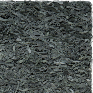 Safavieh Leather Shag LSG511 Grey Area Rug 