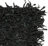 Safavieh Leather Shag LSG601 Black Area Rug 