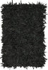 Safavieh Leather Shag LSG601 Black Area Rug main image