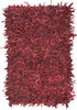 Safavieh Leather Shag LSG601 Red Area Rug main image