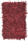 Safavieh Leather Shag LSG601 Red Area Rug main image