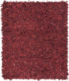 Safavieh Leather Shag LSG601 Red Area Rug 8' X 10'
