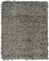 Safavieh Leather Shag LSG601 Grey/Beige Area Rug 8' X 10'