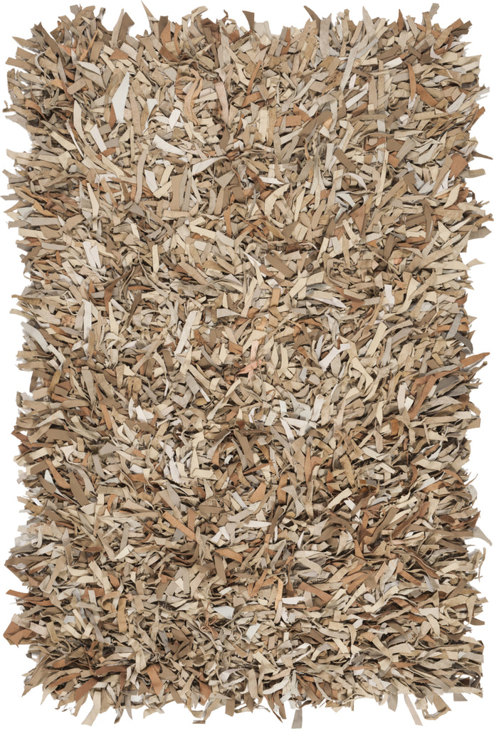 Safavieh Leather Shag LSG601 Beige Area Rug main image
