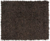 Safavieh Leather Shag LSG601 Dark Brown Area Rug 8' X 10'