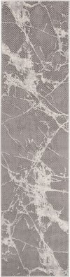 Safavieh Lurex 100 LUR187G Grey/Ivory Area Rug Runner Image