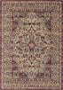 Safavieh Lavar Kerman LVK601B Creme/Red Area Rug 