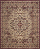 Safavieh Lavar Kerman LVK601B Creme/Red Area Rug 