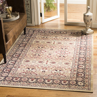 Safavieh Lavar Kerman LVK620A Cream/Navy Area Rug  Feature