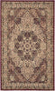 Safavieh Lavar Kerman LVK621B Creme/Red Area Rug 
