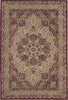 Safavieh Lavar Kerman LVK621B Creme/Red Area Rug main image