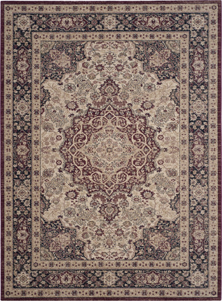 Safavieh Lavar Kerman LVK637A Cream/Navy Area Rug main image