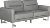Safavieh Tribeca Foldable Sofa Bed Grey and Silver Furniture 