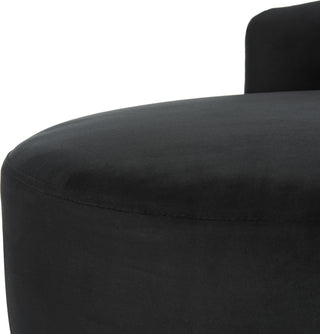 Safavieh Evangeline Parisian Settee Black Furniture 