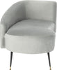 Safavieh Evangeline Parisian Settee Grey Furniture 
