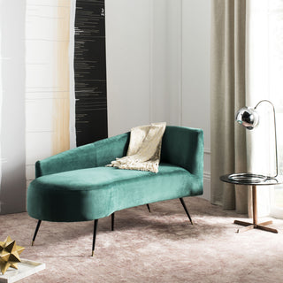 Safavieh Evangeline Parisian Settee Emerald  Feature