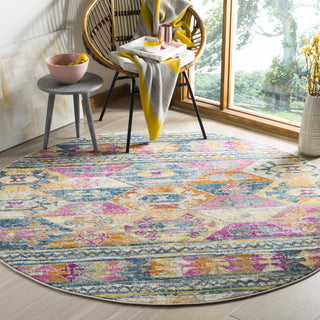 Safavieh Madison MAD118C Blue/Fuchsia Area Rug 