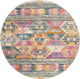 Safavieh Madison MAD118C Blue/Fuchsia Area Rug 