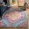 Safavieh Madison MAD119C Blue/Fuchsia Area Rug  Feature