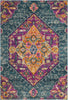 Safavieh Madison MAD119C Blue/Fuchsia Area Rug main image