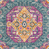 Safavieh Madison MAD119C Blue/Fuchsia Area Rug 