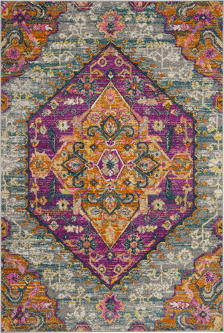 Safavieh Madison MAD119G Light Grey/Fuchsia Area Rug main image