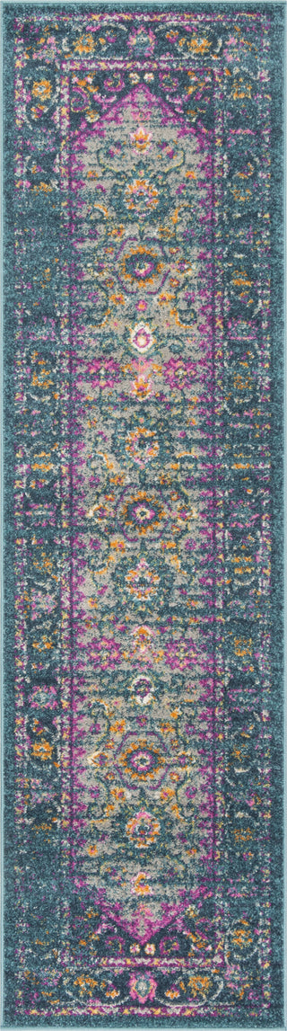 Safavieh Madison MAD122C Blue/Fuchsia Area Rug 