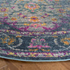 Safavieh Madison MAD122C Blue/Fuchsia Area Rug 