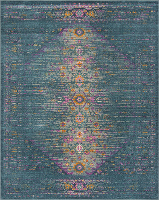 Safavieh Madison MAD122C Blue/Fuchsia Area Rug 