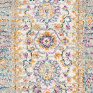 Safavieh Madison MAD122G Light Grey/Fuchsia Area Rug 