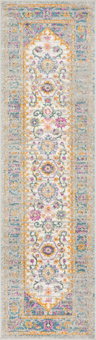 Safavieh Madison MAD122G Light Grey/Fuchsia Area Rug 