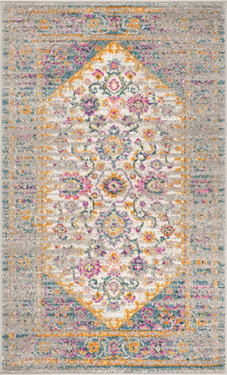 Safavieh Madison MAD122G Light Grey/Fuchsia Area Rug 