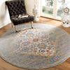 Safavieh Madison MAD122G Light Grey/Fuchsia Area Rug 