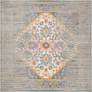 Safavieh Madison MAD122G Light Grey/Fuchsia Area Rug 