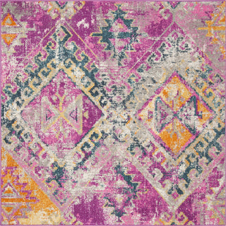 Safavieh Madison MAD125F Fuchsia/Blue Area Rug 