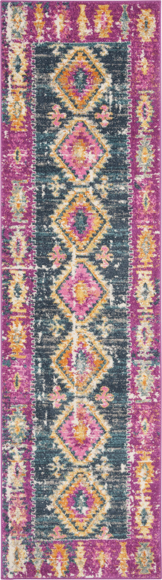 Safavieh Madison MAD129F Fuchsia/Blue Area Rug 