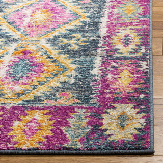 Safavieh Madison MAD129F Fuchsia/Blue Area Rug 