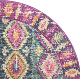 Safavieh Madison MAD129F Fuchsia/Blue Area Rug 